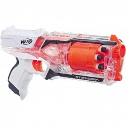 Strongarm N-Strike Elite Toy Blaster with Rotating Barrel Slam Fire and 6 Official Elite Darts for Kids Teens and Adults (Ama...