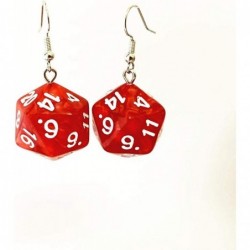 Game Dunge RPG TTRPG Polyhedral Dragons Master D4-D20 20-Sides Die Dice Earrings Gifts for Girl Women Teens Adults $23.92 Gam...