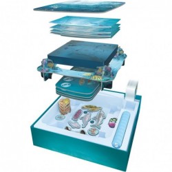 Dive Board Game - Unique Transparent Ocean Cards Push Your Luck Catch a Ride on a Sea Turtle or Dolphin - First to 23 Points ...