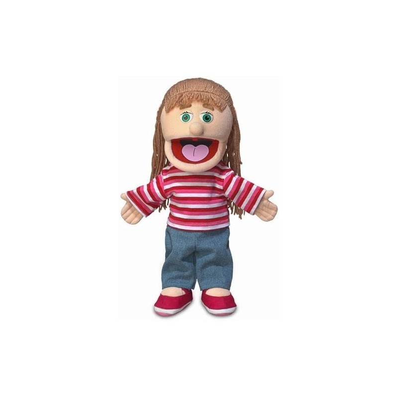 14" Emily Peach Girl Hand Puppet $62.91 Hand Puppets