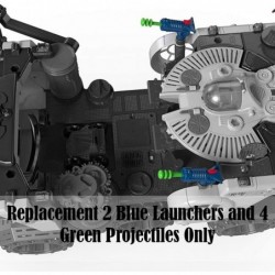 Fisher Price Imaginext Supernova Battle Rover Replacement Projectile Launchers $27.15 Toy Vehicle Playsets