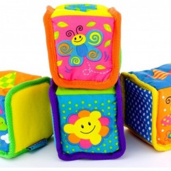 Soft Busy Baby Blocks $29.08 Toy Stacking Block Sets