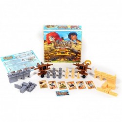 Play All Day Games Catapult Feud Game Siege Expansion - Ready Aim... Launch The Catapults! 2 Player $59.46 Board Games