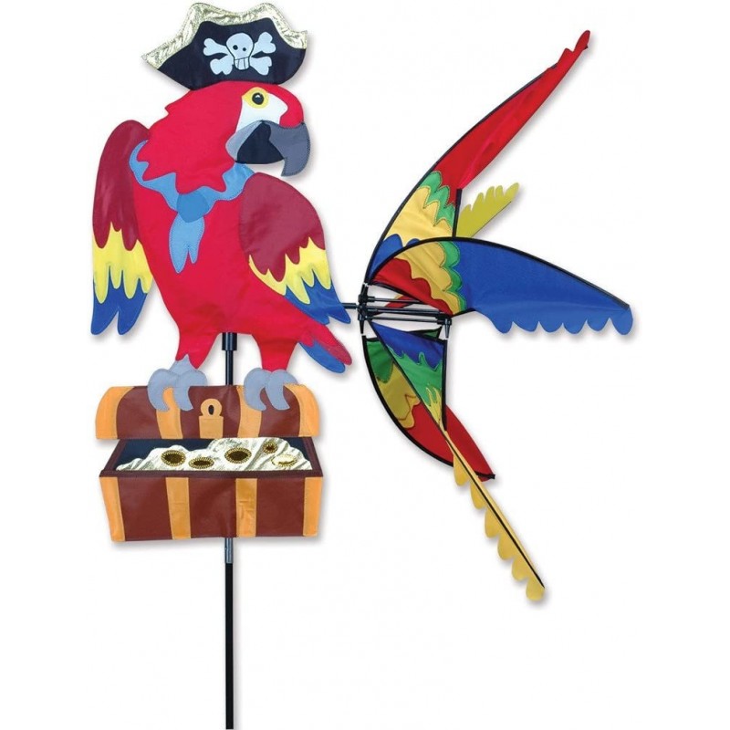 Pirate Parrot Spinner $85.85 Kites & Wind Spinners