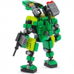 Mecha Frame 5 Mech Suit Building Sets Toy Building Block Green Trooper MF05-G01 $39.18 Toy Building Sets