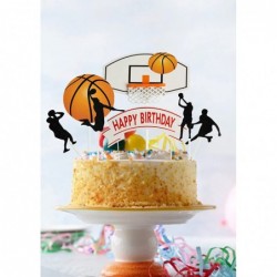 Set of 7 Basketball Letters DIY Happy Birthday For Boy Cake Topper Sport Cake Party Decorations Sports Party Supplies $16.06 ...