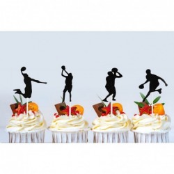 Set of 7 Basketball Letters DIY Happy Birthday For Boy Cake Topper Sport Cake Party Decorations Sports Party Supplies $16.06 ...