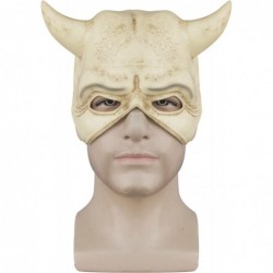 The Grabber Mask Black Phone Costume Latex Masks Half Face Realistic Headgear Halloween Masquerade Horror Prop $18.16 Kids' D...