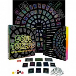 Soul Tokens The Ruthless Game of Real Life. Relatable Hilariously Funny Storytelling Game. Best Adult Board Game for Parties ...