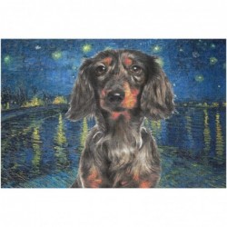 Dachshunds Dog Jigsaw Puzzles 1000 Pieces for Adults - Wooden Picture Puzzle - Puzzles for Youth Children Home Decor Funny Ga...