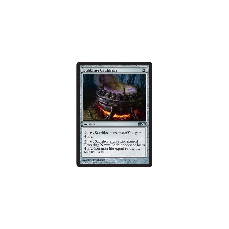 Bubbling Cauldron (205/249) - Magic 2014 - Foil $11.33 Card Games