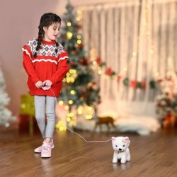 Walking Toy Dog Barking Tail Wagging Remote Control Plush Electronic Interactive Dog Realistic Stuffed Puppy Toy Pet Toys Gif...