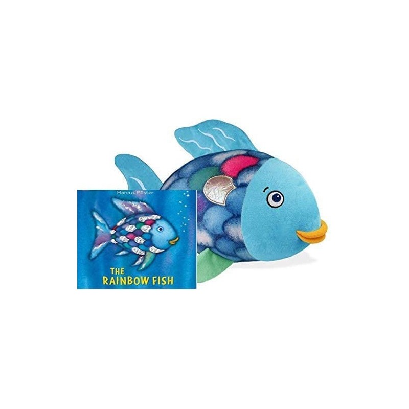 Rainbow Fish Plush (Rainbow Fish Gift Set)… $53.09 Plush Figure Toys