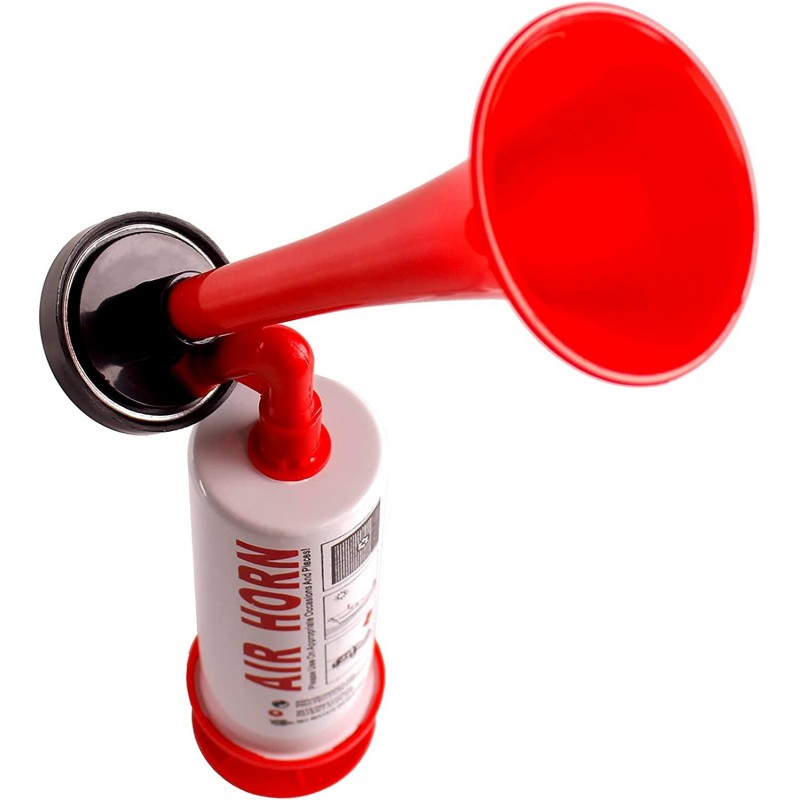 Marine and Sports Pump Air Horn Loud Sound Handheld Signal Boat Horn Personal Safety Horn Alarm for Boating Sports Events Par...