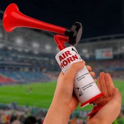 Marine and Sports Pump Air Horn Loud Sound Handheld Signal Boat Horn Personal Safety Horn Alarm for Boating Sports Events Par...