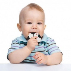 Baby Sport Teething Toys BPA Free Food Grade Silicone Teether Highly Effective Pain Relief for Boy and Girl Freezer Safe Teet...