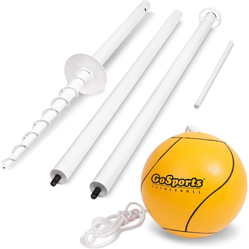 Backyard Tetherball Game - Full Size Outdoor Tetherball $84.90 Play Sets & Playground Equipment