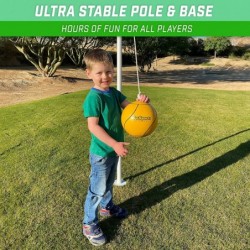 Backyard Tetherball Game - Full Size Outdoor Tetherball $84.90 Play Sets & Playground Equipment