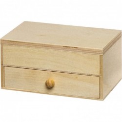 AR143 Wooden jewelry Boxes Craft Project — Ideal for Kids' Arts and Crafts Gifts Keepsakes and More (Pack of 2) $21.12 Craft ...