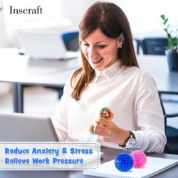 22 Pack Stress Balls Set for Kids and Adults Squishy Fidget Toys with High Resistance Anxiety Calming Autism ADD/ADHD Sensory...