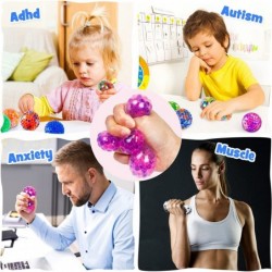 22 Pack Stress Balls Set for Kids and Adults Squishy Fidget Toys with High Resistance Anxiety Calming Autism ADD/ADHD Sensory...