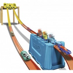 Track Builder Gravity Speed Box with Launch Gate Clamp 4 Lane Start Gate 2 1:64 Scale Vehicles $44.09 Slot Cars Race Tracks &...