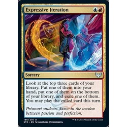 Magic: The Gathering - Expressive Iteration (186) - Strixhaven: School of Mages $13.01 Trading Cards & Accessories