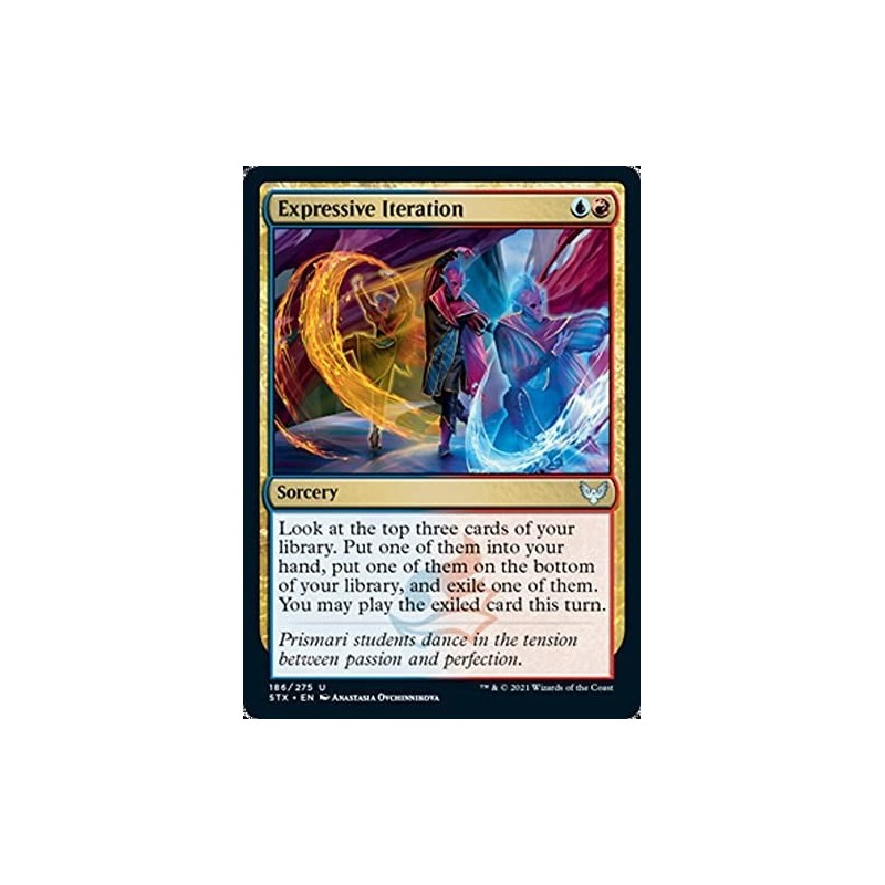 Magic: The Gathering - Expressive Iteration (186) - Strixhaven: School of Mages $13.01 Trading Cards & Accessories