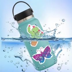 Water Bottle Stickers for Kids 200 Pcs Waterproof Vinyl Stickers for Water Bottles Stickers Pack for Kids Cute Stickers for S...