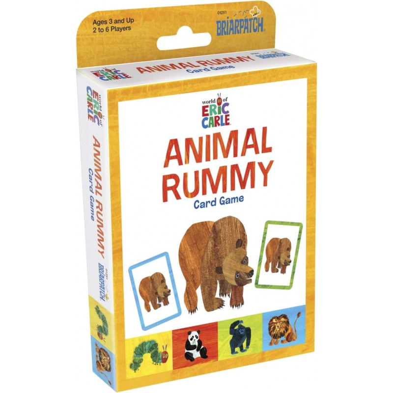 The World Eric Carle Animal Rummy Card Game $18.02 Card Games