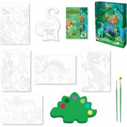 Totally Dinosaurs Watercolor Art Set in Keepsake Box to Make and Display $30.99 Kids' Drawing & Writing Boards