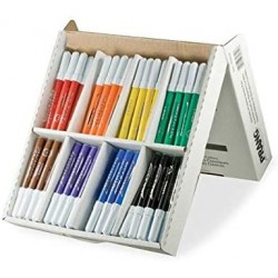 Master Pack Art Markers Class Pack Washable 8 Colors-12 of Each Color Conical Tip 96-Markers (80614) $75.12 Kids' Drawing & W...