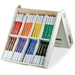 Master Pack Art Markers Class Pack Washable 8 Colors-12 of Each Color Conical Tip 96-Markers (80614) $75.12 Kids' Drawing & W...