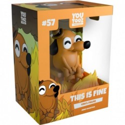 Youtooz This is fine 3.7" inch Vinyl Figure Based on Funny Internet Meme by Youtooz Meme Collection $62.01 Action Figures