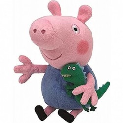 Pig Pig Patch Plush Toy George Girl Children's Plush Toys $20.40 Plush Figure Toys