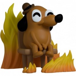 Youtooz This is fine 3.7" inch Vinyl Figure Based on Funny Internet Meme by Youtooz Meme Collection $62.01 Action Figures