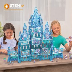 Enchanted Ice Castle | Build-Your-Own Magical Kingdom Play Set Kids 3D Puzzle Toy - STEM Girl Toys Ages 6-7 and Up $81.34 Toy...