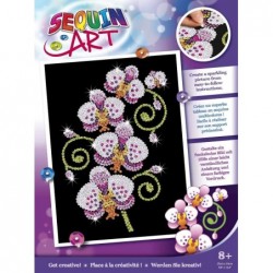 Purple Orchid Sparkling Arts and Crafts Kit Creative Crafts for Adults and Kids $60.10 Craft Kits