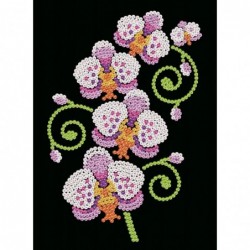 Purple Orchid Sparkling Arts and Crafts Kit Creative Crafts for Adults and Kids $60.10 Craft Kits