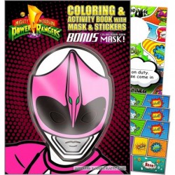 Power Rangers Activities for Kids Bundle Includes Separately Licensed GWW Reward Stickers and Doorhanger (Coloring Activitie ...