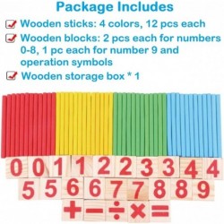 Counting Number Blocks and Sticks | Montessori Toys for Kids Learning| Homeschool Supplies for Math manipulatives | Toddlers ...