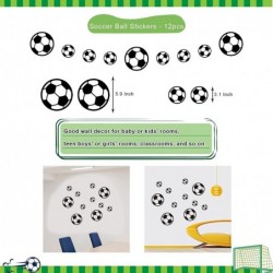 Soccer Birthday Party Decorations for Boys Girls Soccer Party Supplies with Futbol Banner Soccer Ball Stickers Cake Toppers B...