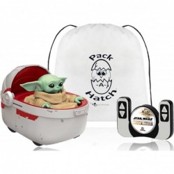 The Mandalorian Grogu - Baby Yoda - Remote Controlled RC Car 2.4 GHz W/ Bonus Pack-A-Hatch Travel Cinch Bag $113.99 Remote & ...