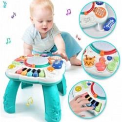 Baby Toys 6 to 12 Months Activity Table Toy for Toddlers ( Size: 11.8 x 11.8 x 12.2 inches ) $49.74 Baby Musical Toys