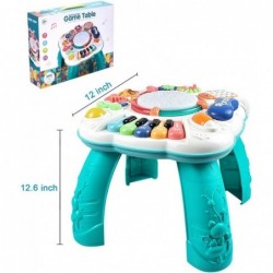 Baby Toys 6 to 12 Months Activity Table Toy for Toddlers ( Size: 11.8 x 11.8 x 12.2 inches ) $49.74 Baby Musical Toys