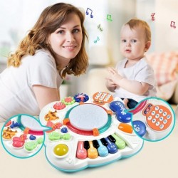 Baby Toys 6 to 12 Months Activity Table Toy for Toddlers ( Size: 11.8 x 11.8 x 12.2 inches ) $49.74 Baby Musical Toys