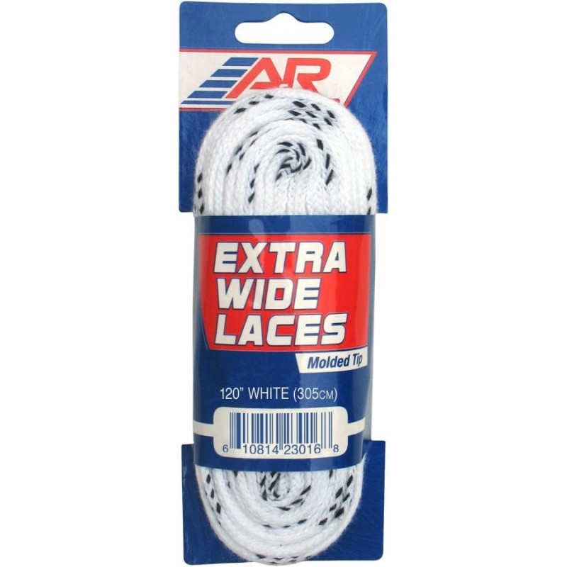 A & R Extra Wide Hockey Lace White $15.09 Toy Sports Products