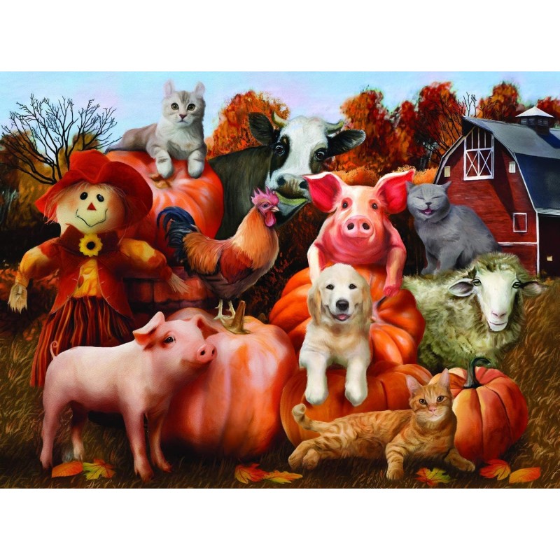 Family Portrait 300 pc Jigsaw Puzzle - Halloween Theme $31.95 Jigsaw Puzzles