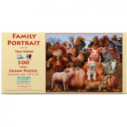 Family Portrait 300 pc Jigsaw Puzzle - Halloween Theme $31.95 Jigsaw Puzzles