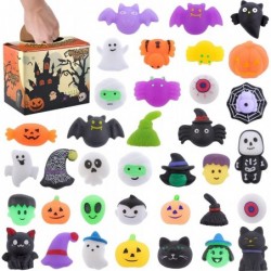 Halloween Mochi Squishy Toys - 36 PCS Squishies Halloween Toys for Kids Halloween Party Favors Bulk Treat Bags Gifts Hallowee...